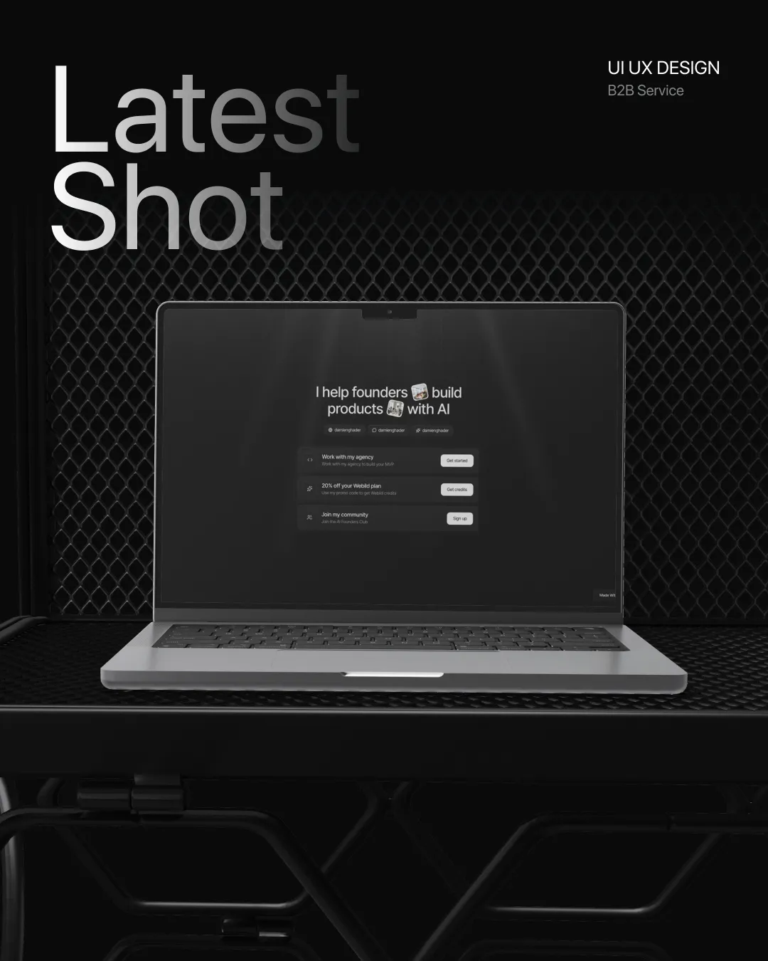 UI UX Design - AI product builder
