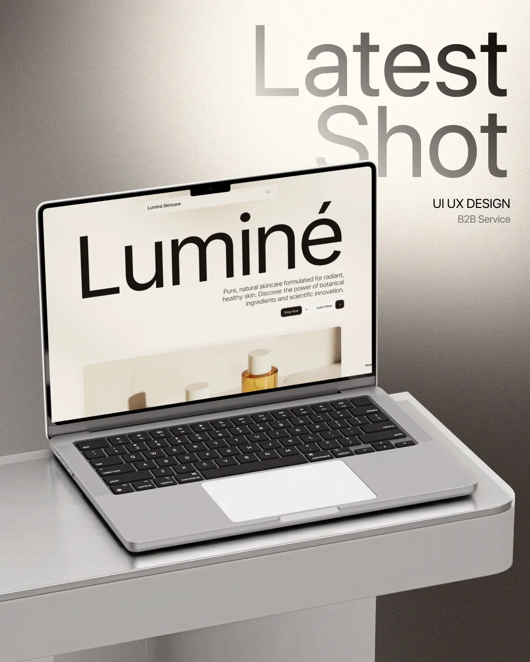 UI UX Design - Luminé skincare