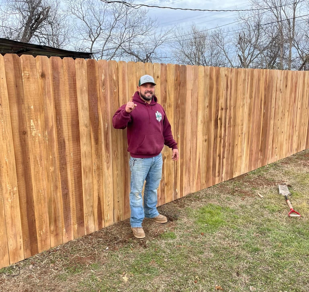Concrete driveway project