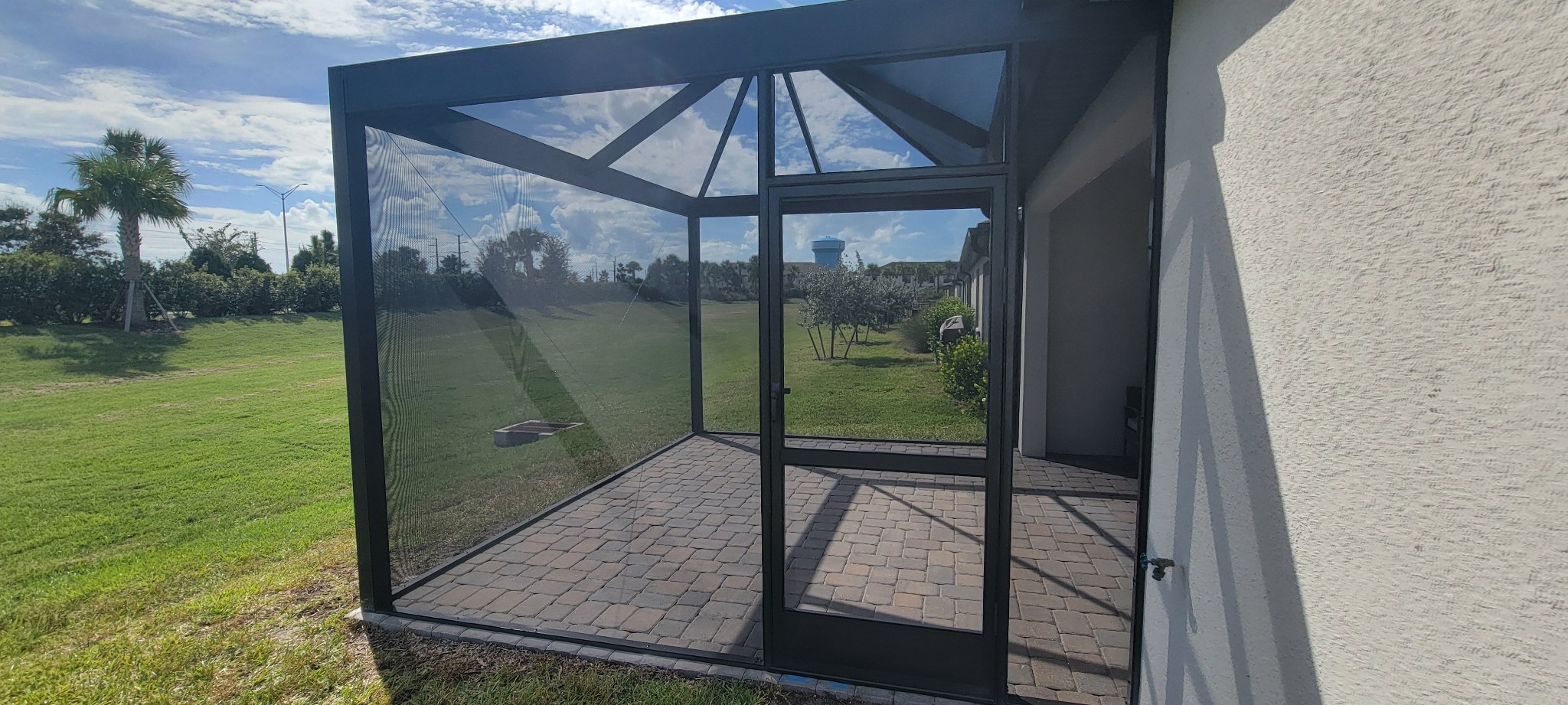 lanai screen replacement project