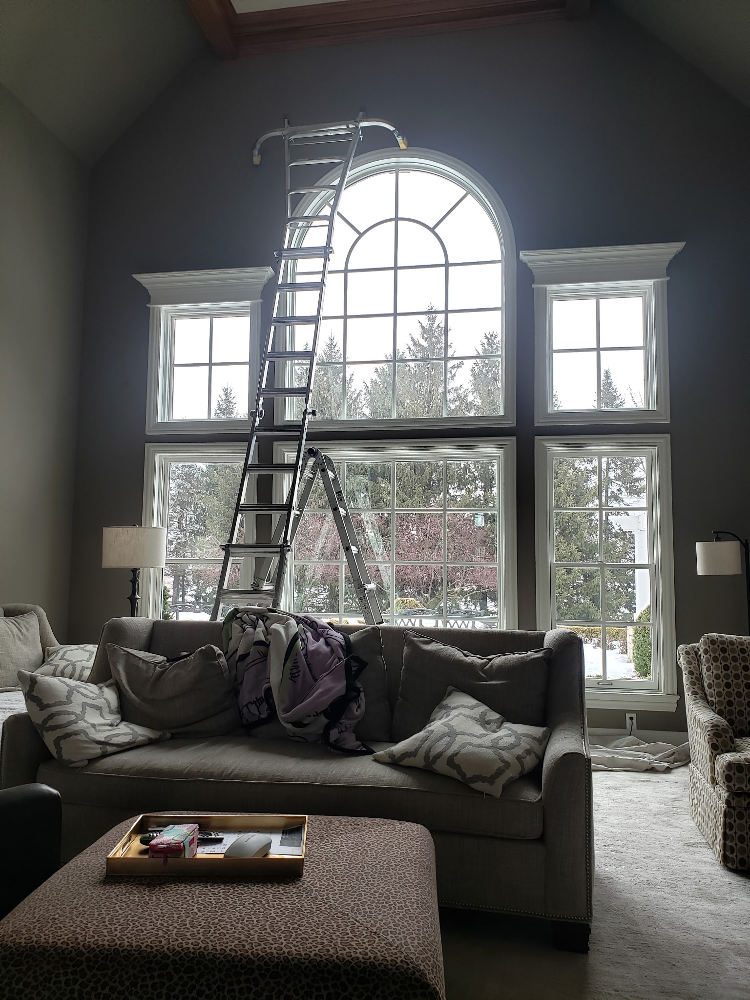 Luxury custom deck with premium outdoor living space