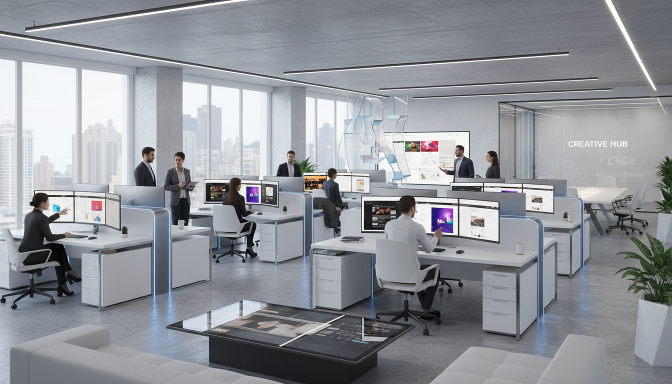 DR Digital Studios workspace