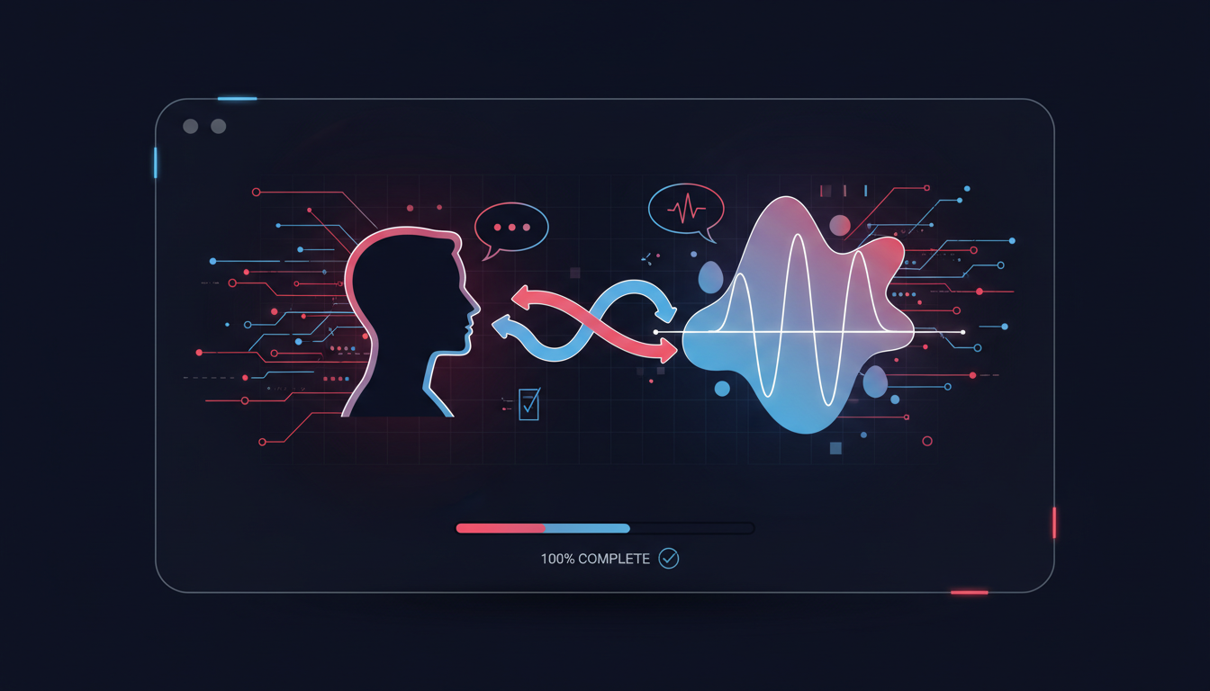 AI voice agent interacting with a customer