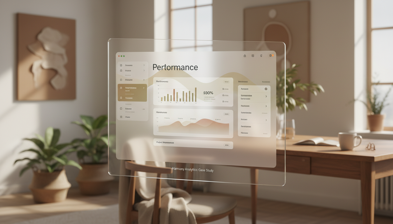 SaaS Dashboard Solution UI mockup