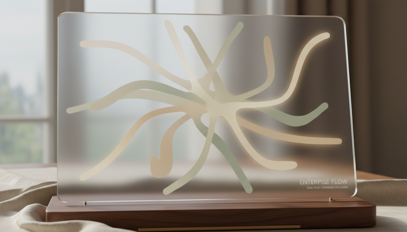 Enterprise Automation System UI mockup