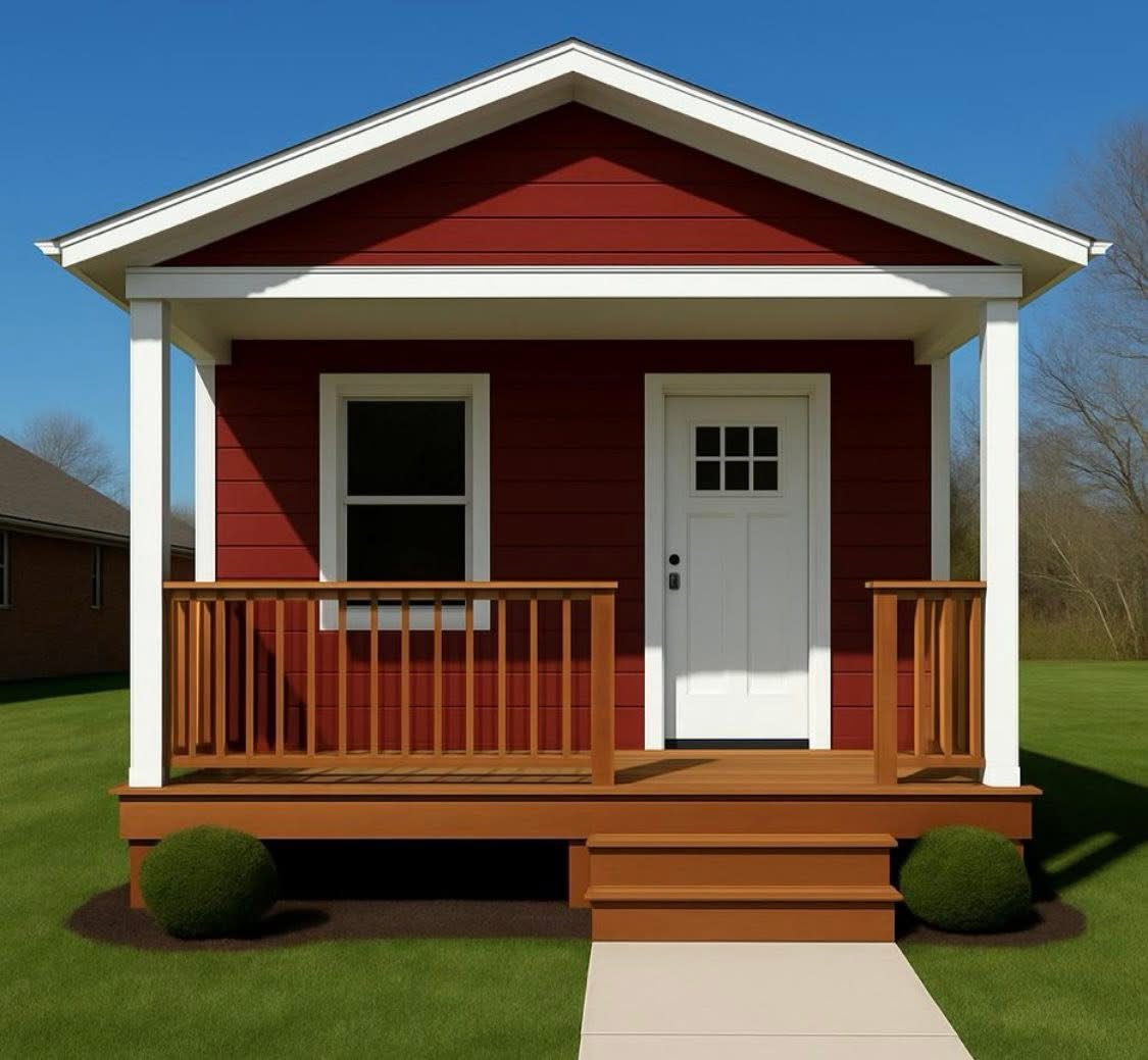 Tiny house exterior design