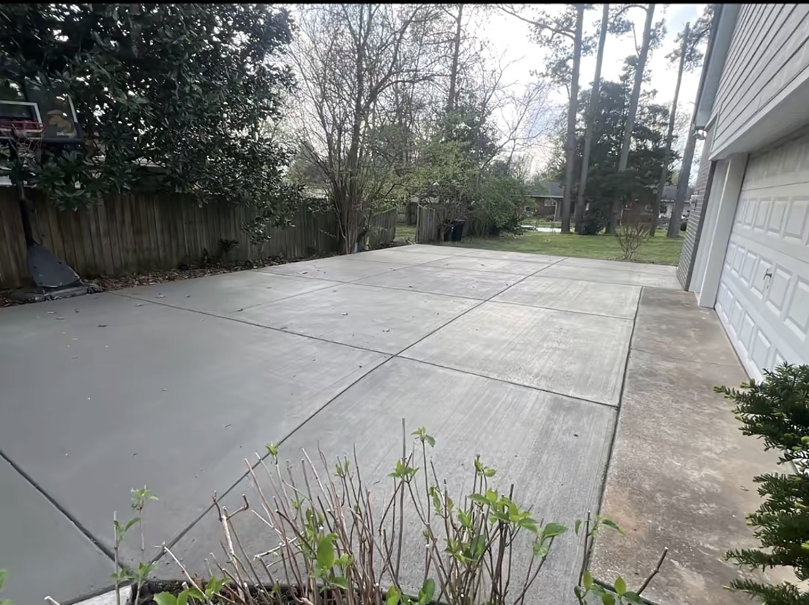 Concrete work finish