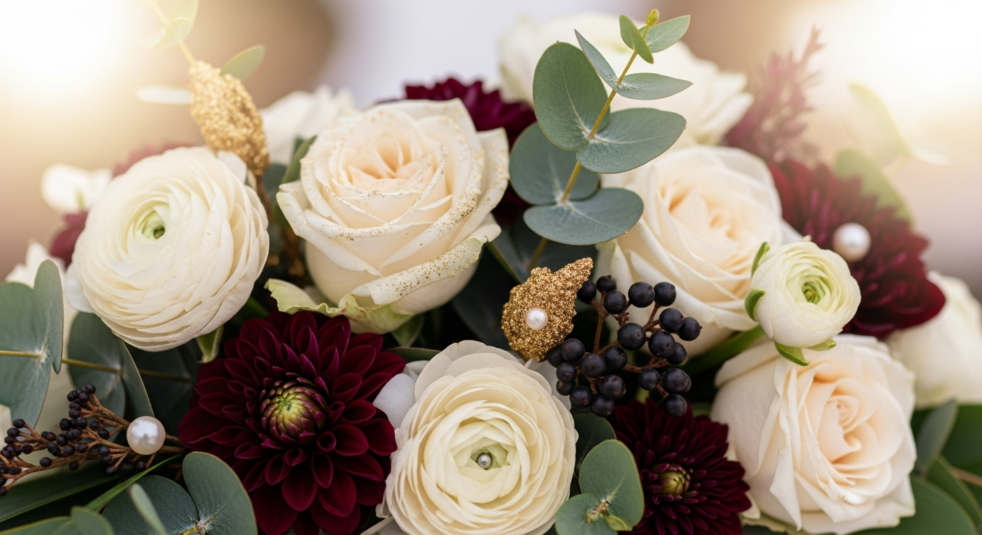 Elegant wedding detail