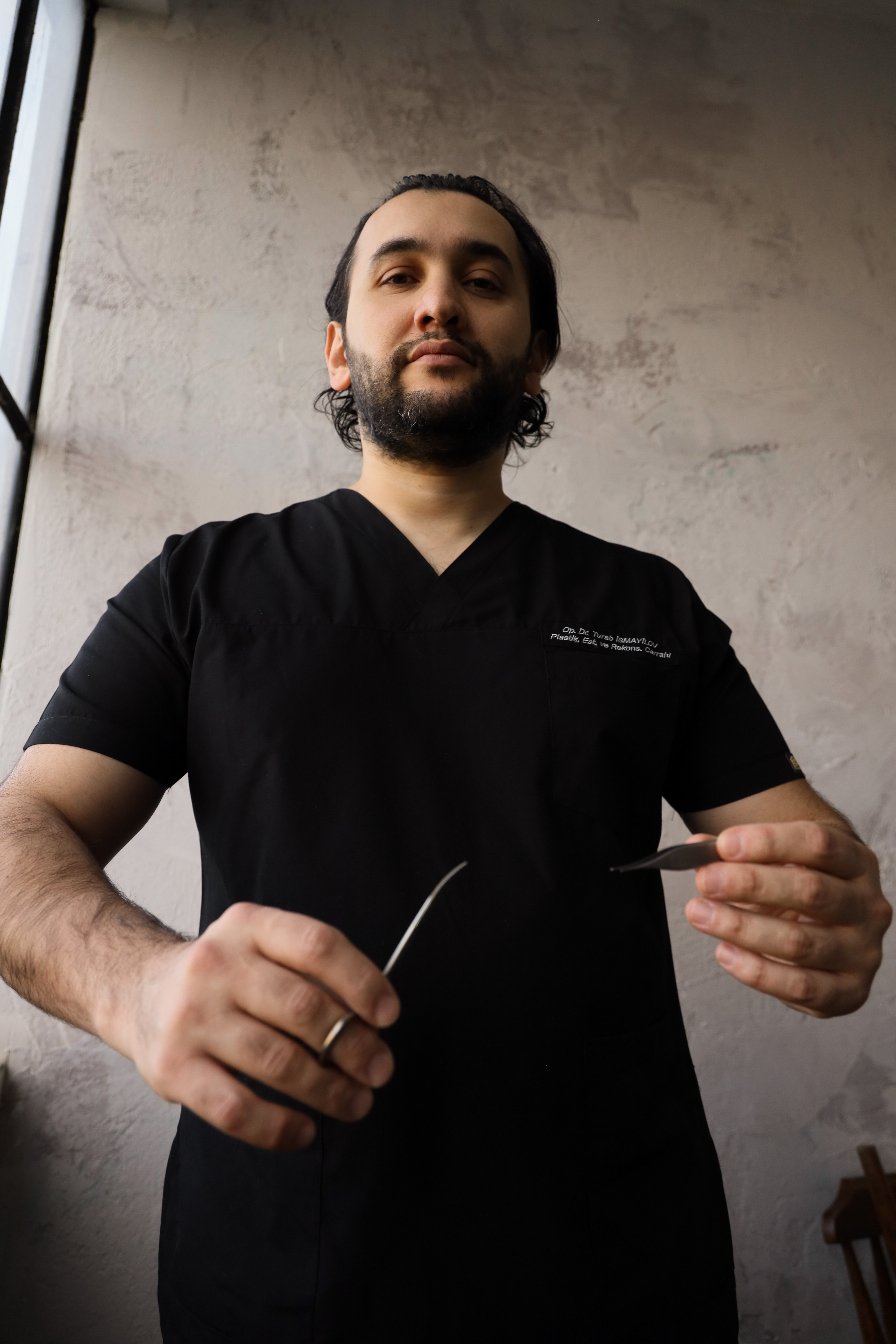 Yüz germe cerrahi süreç