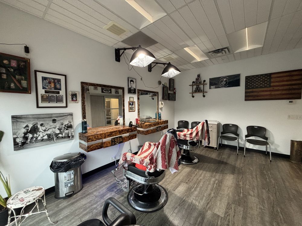 Barber shop interior