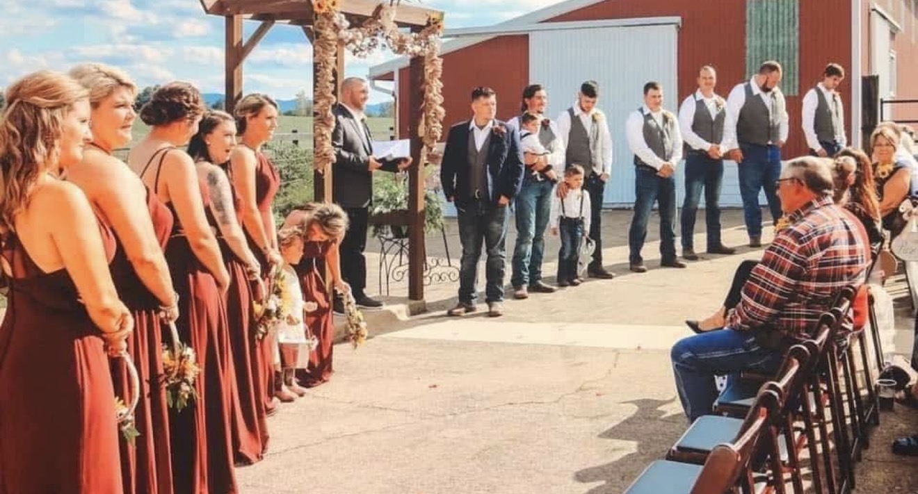 beautiful couple in love in black wear